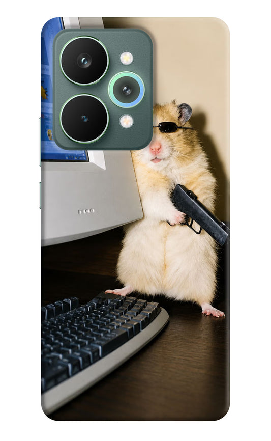 Hacker Hamster Realme 15 Pro Hard Case Back Cover by Casekaro