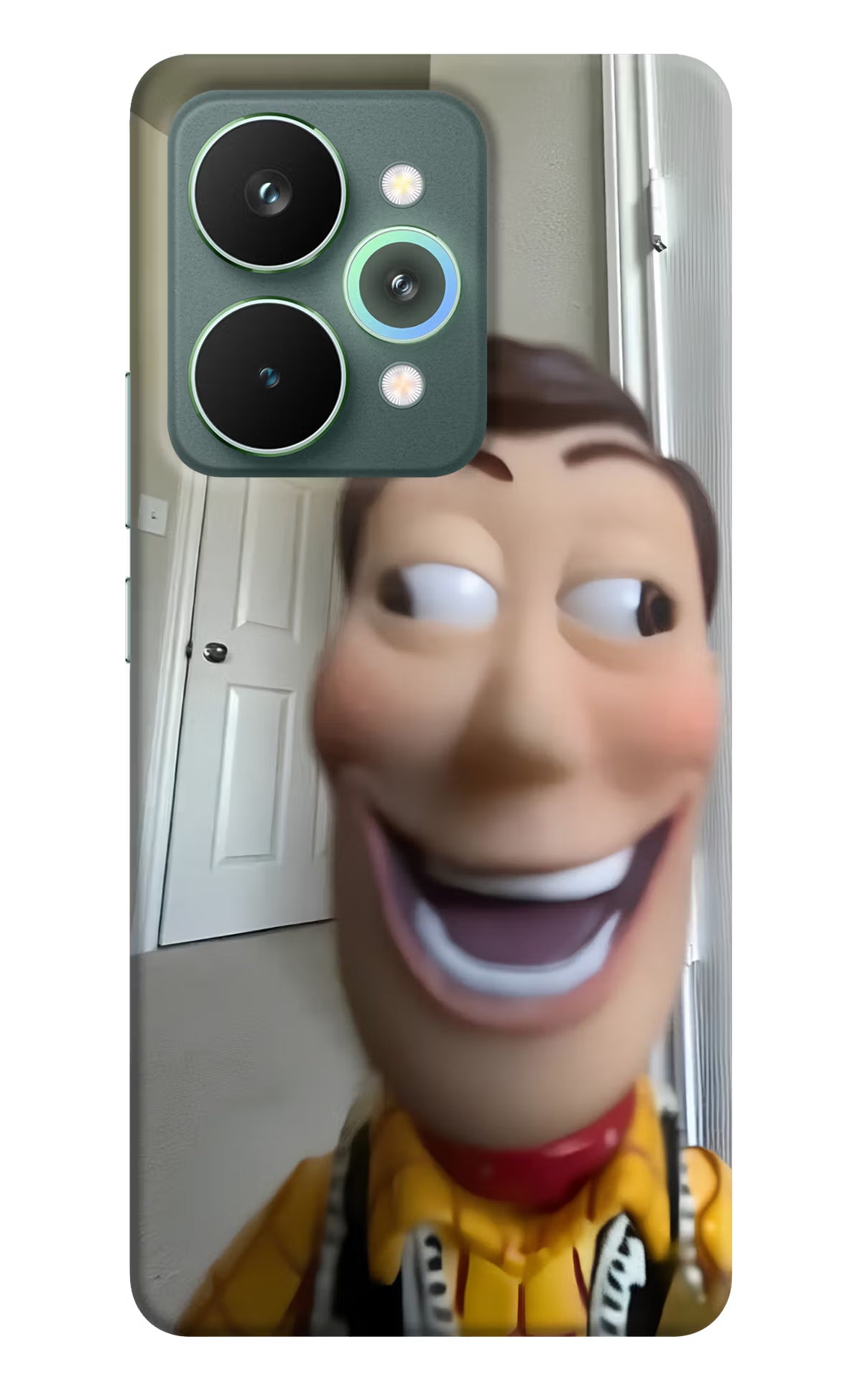 Side Eye Woody Realme 15 Pro Hard Case Back Cover by Casekaro