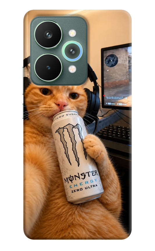 Gamer Cat Energy Realme 15 Pro Hard Case Back Cover by Casekaro