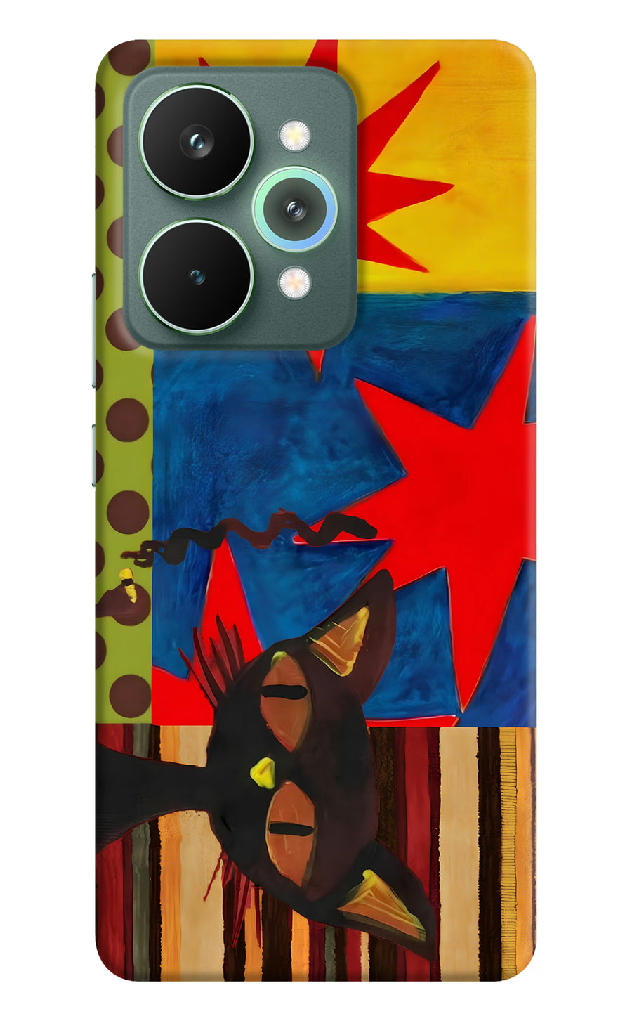 Pop Cat Realme 15 Pro Back Cover, Hard case