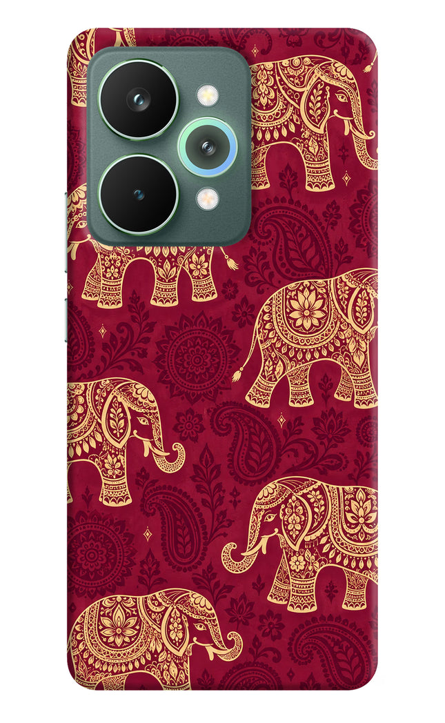Maroon Elephant Realme 15 Pro Back Cover