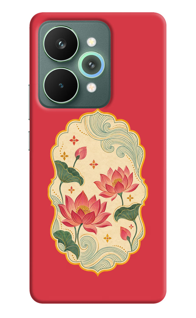 Pink Lotus Realme 15 Pro Back Cover
