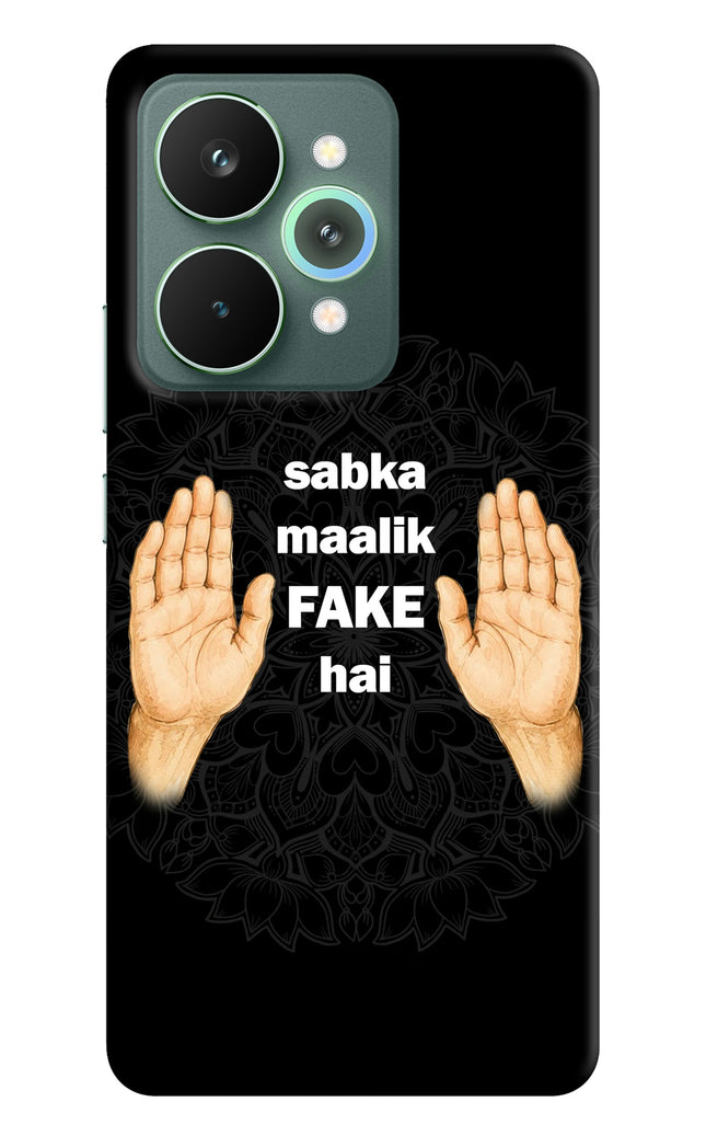 Sabka Malik Fake Realme 15 Pro Back Cover