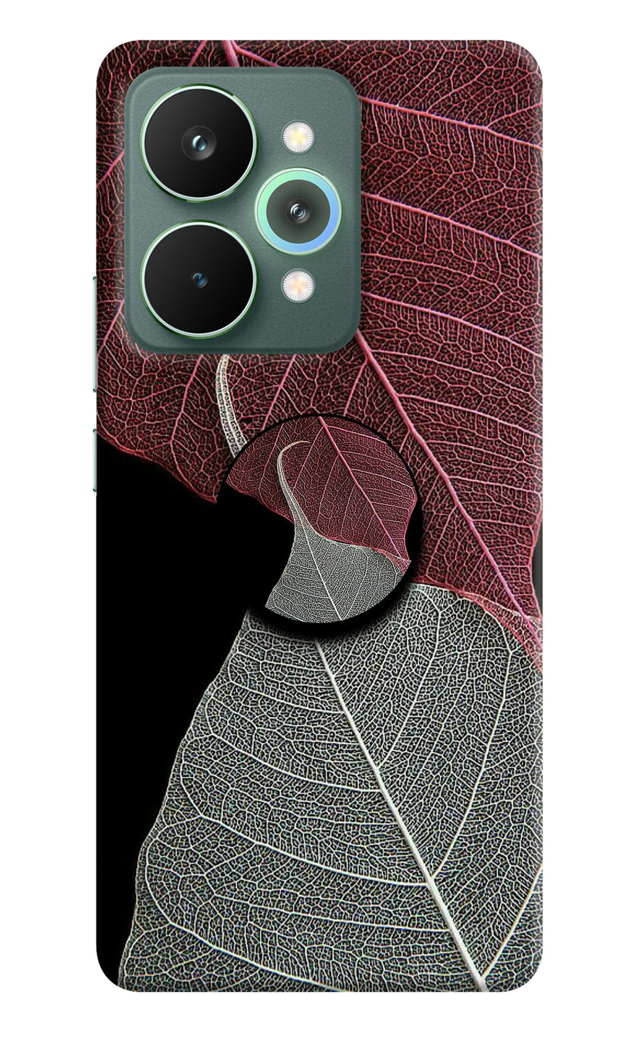Leaf Pattern Realme 15 Pro Pop Case, Hard case
