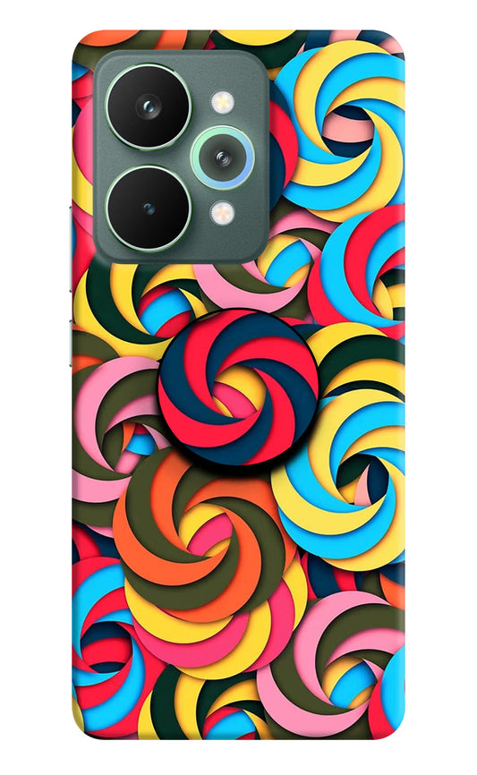 Spiral Pattern Realme 15 Pro Pop Case by Casekaro