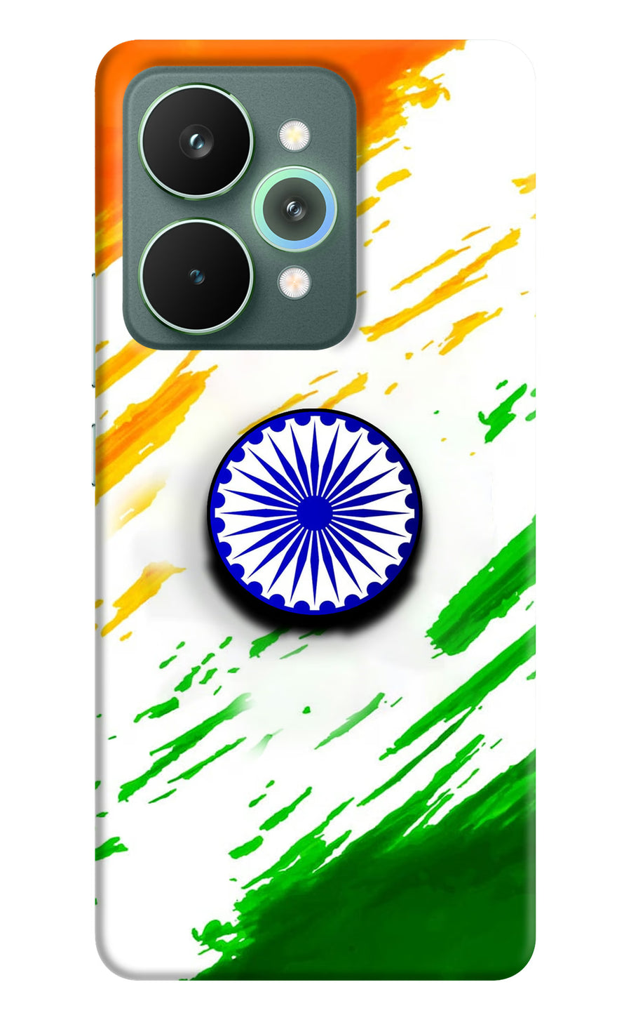 Indian Flag Ashoka Chakra Realme 15 Pro Pop Case, Hard case