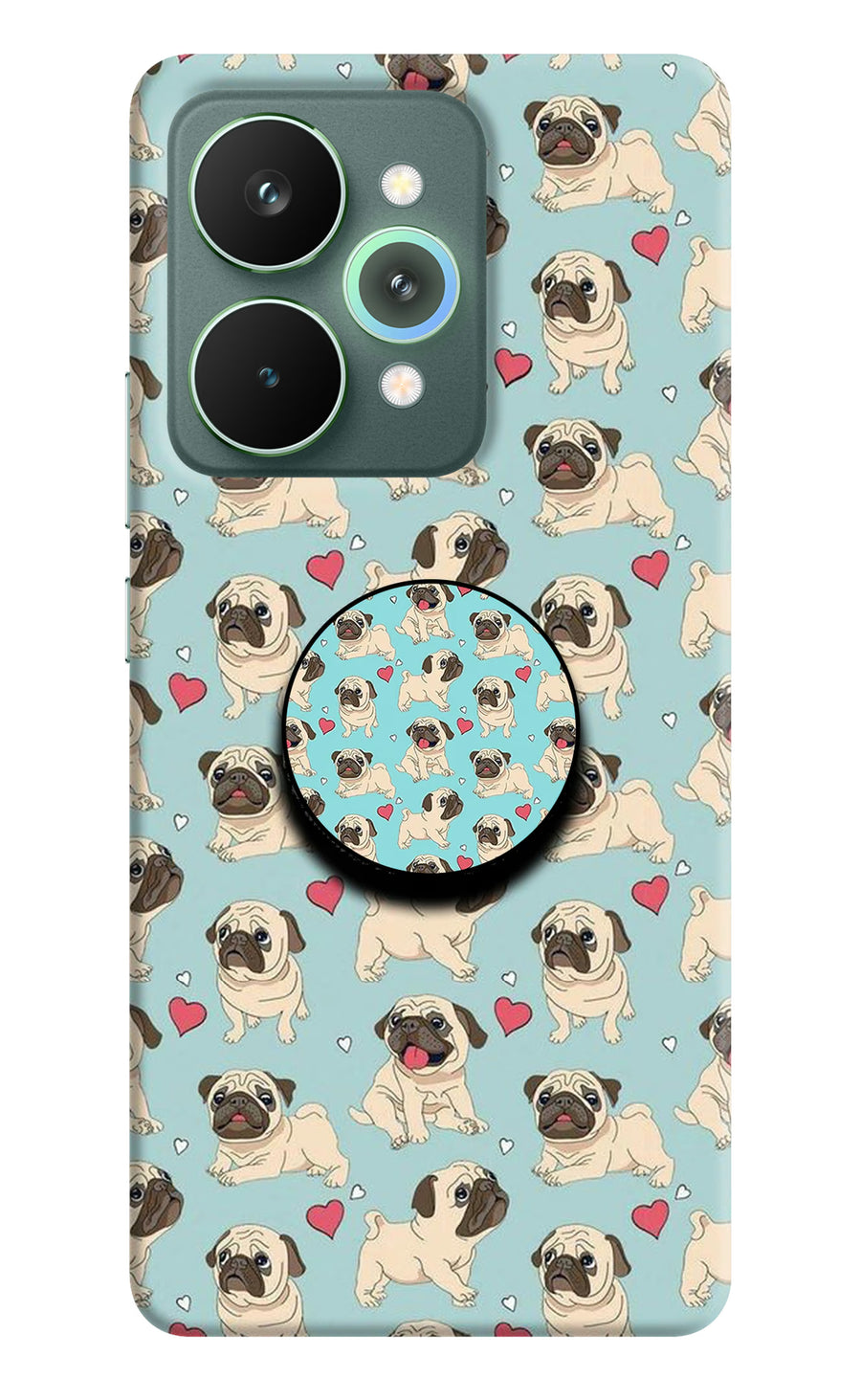 Pug Dog Realme 15 Pro Pop Case, Hard case