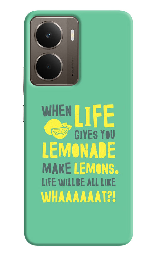 Quote Realme P3 Hard Case Back Cover by Casekaro