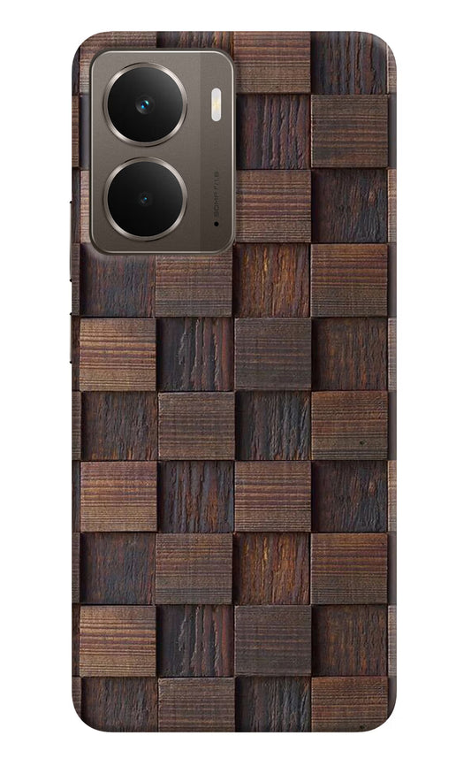 Wooden Cube Design Realme P3 Hard Case Back Cover by Casekaro