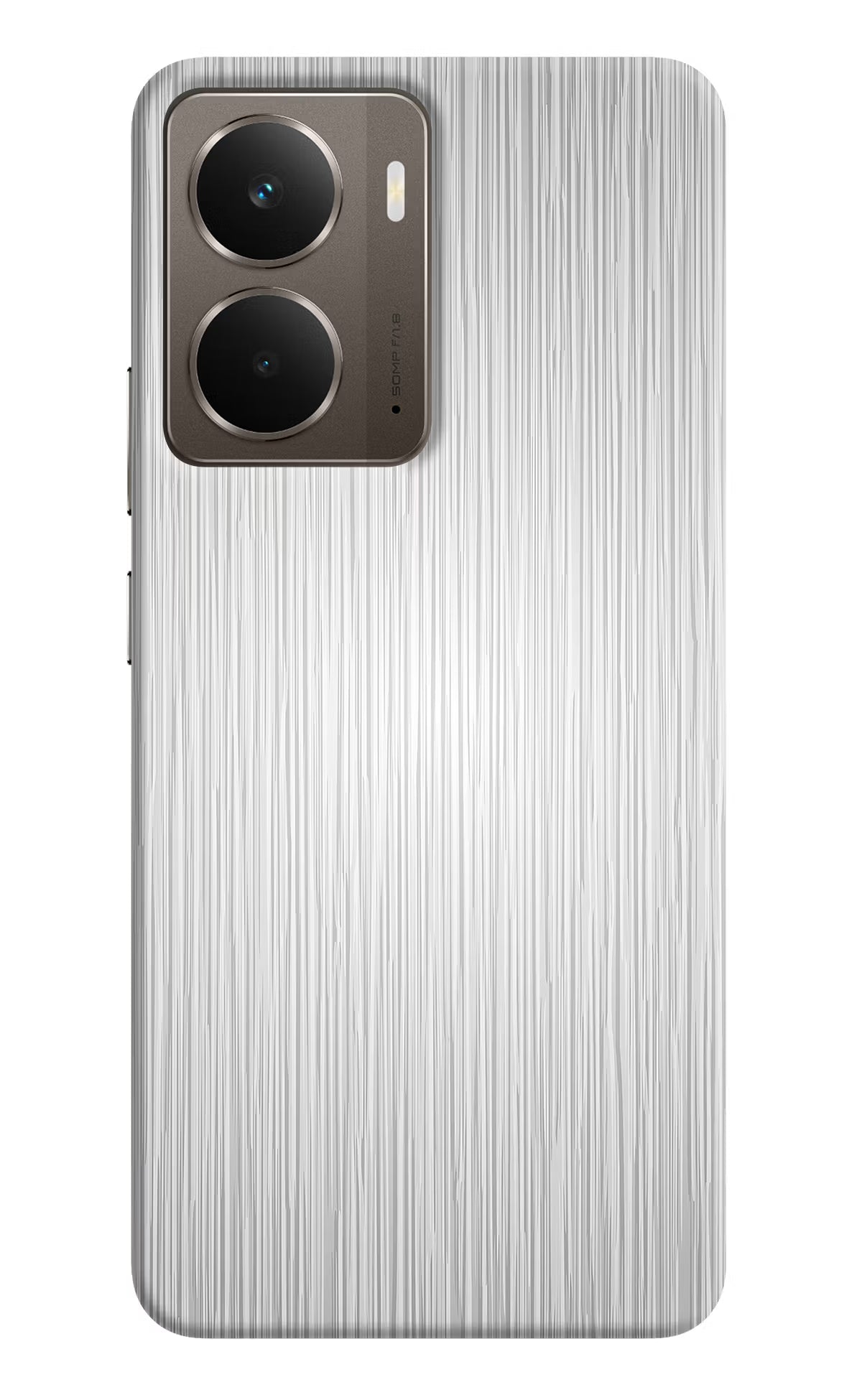 Wooden Grey Texture Realme P3 Hard Case Back Cover by Casekaro