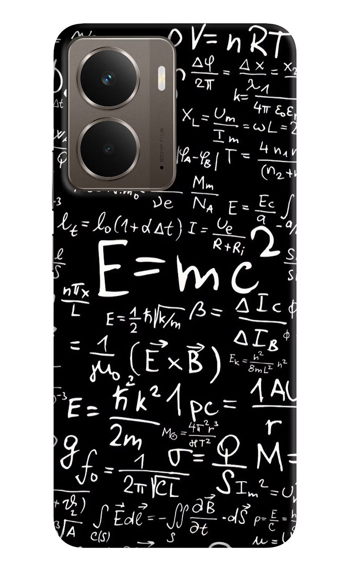 Physics Formula Realme P3 Hard Case Back Cover by Casekaro