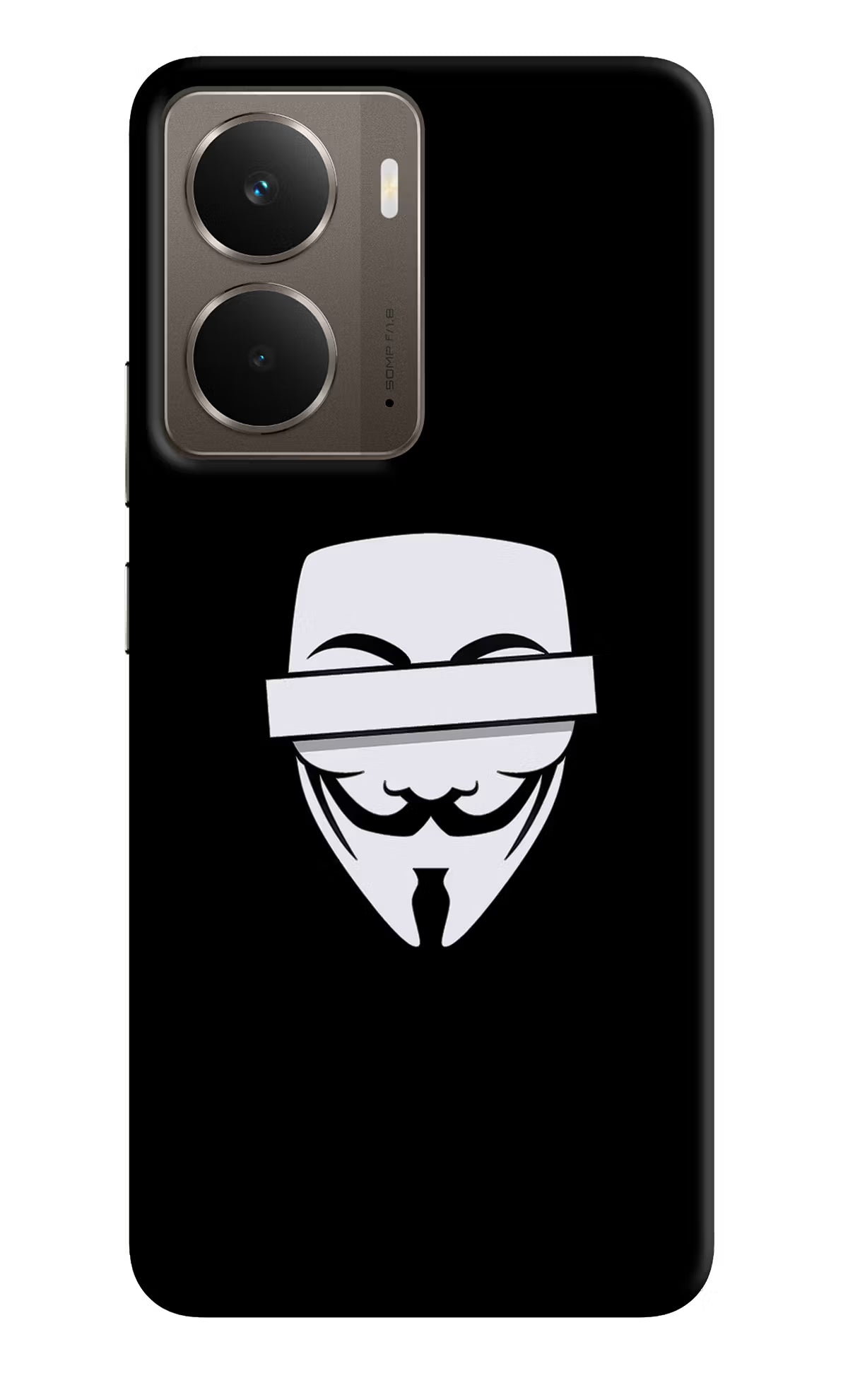 Anonymous Face Realme P3 Hard Case Back Cover by Casekaro