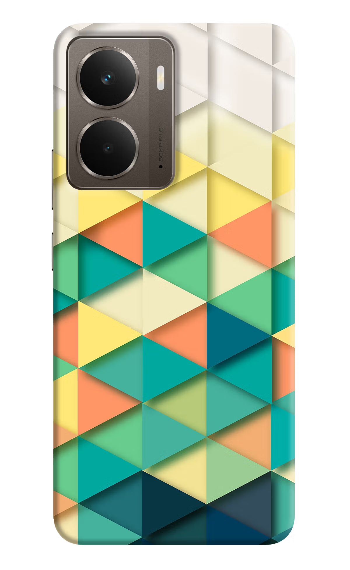 Abstract Realme P3 Hard Case Back Cover by Casekaro