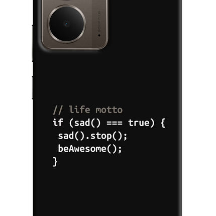 Life Motto Code Realme P3 Hard Case Back Cover by Casekaro