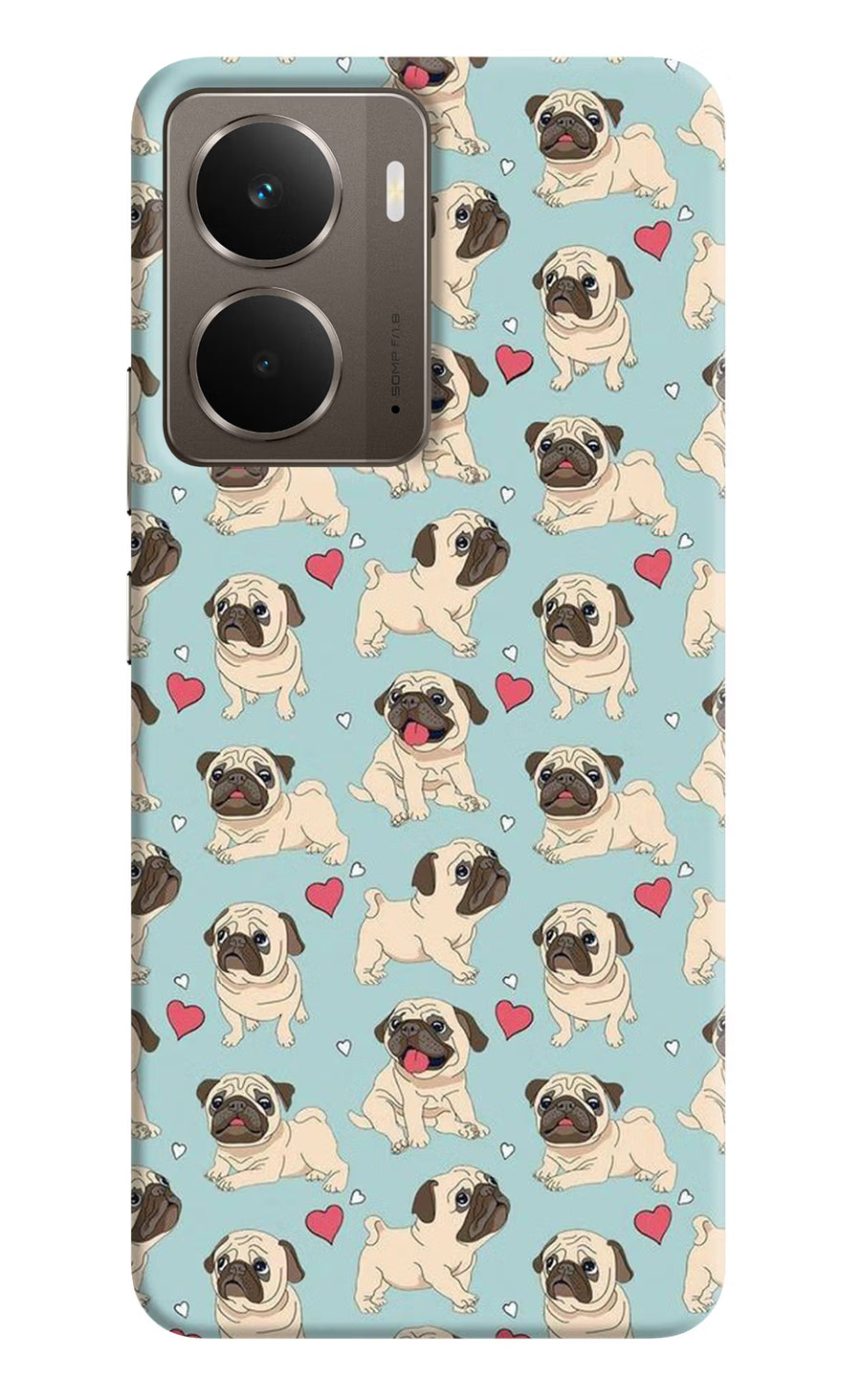 Pug Dog Realme P3 Back Cover, Hard case
