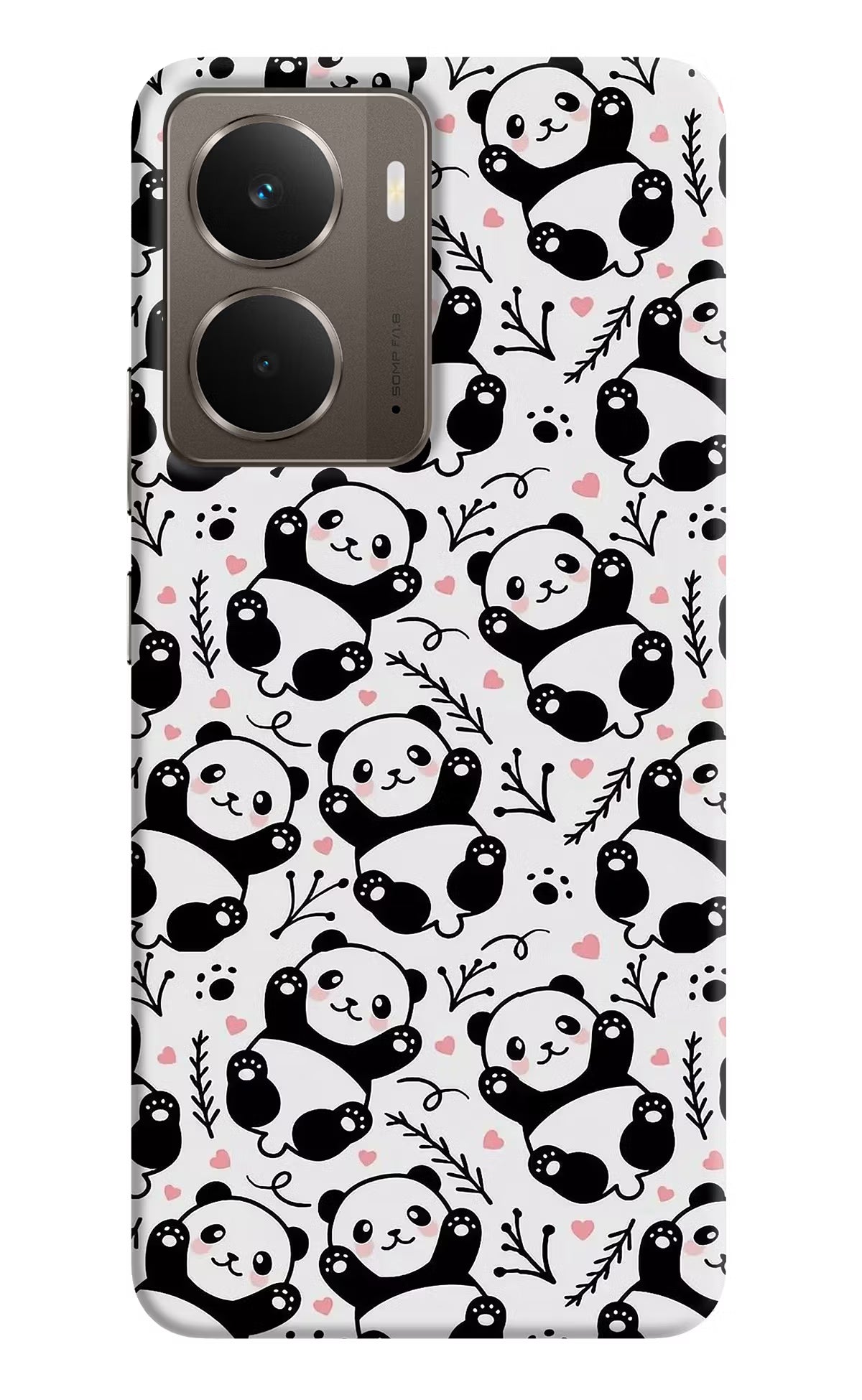 Cute Panda Realme P3 Hard Case Back Cover by Casekaro