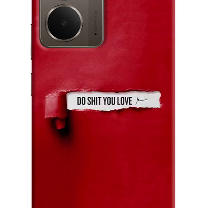 Do Shit You Love Realme P3 Hard Case Back Cover by Casekaro