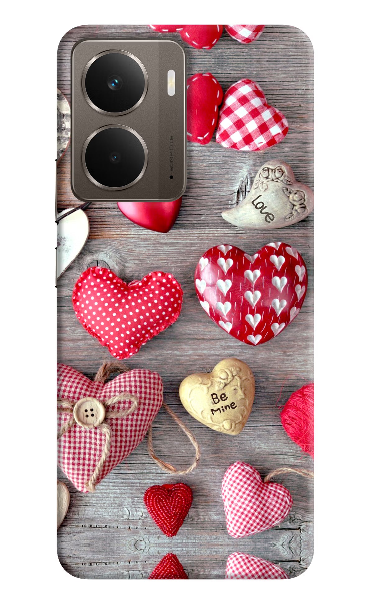 Love Wallpaper Realme P3 Hard Case Back Cover by Casekaro
