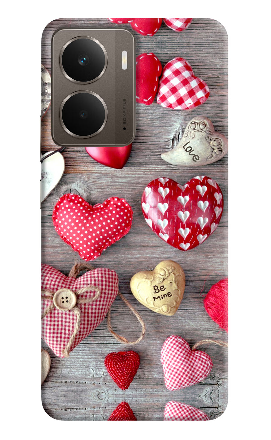 Love Wallpaper Realme P3 Back Cover, Hard case