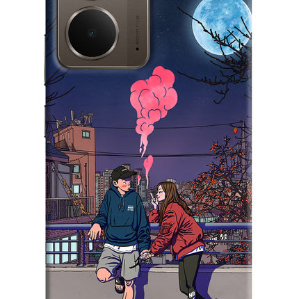 Chilling Couple Realme P3 Hard Case Back Cover by Casekaro