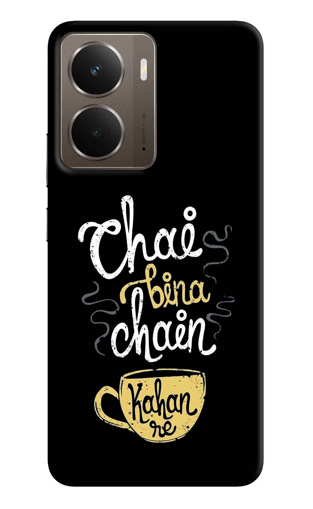 Chai Bina Chain Kaha Re Realme P3 Hard Case Back Cover by Casekaro