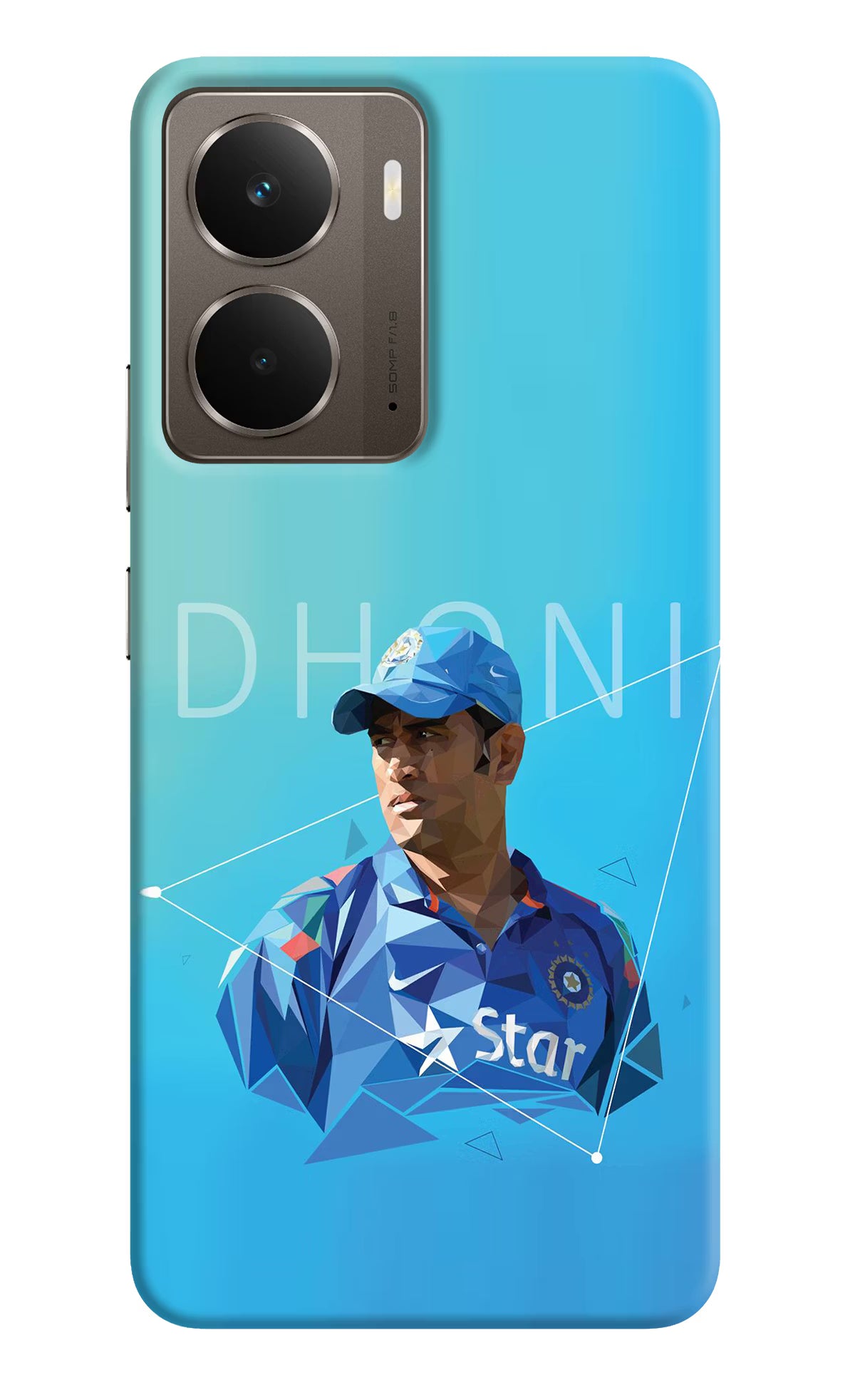 Dhoni Artwork Realme P3 Hard Case Back Cover by Casekaro