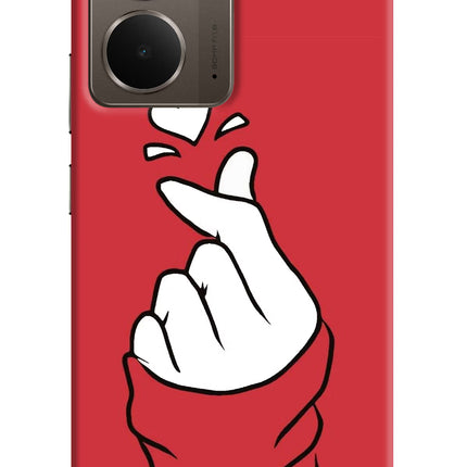 Korean Love Sign Realme P3 Hard Case Back Cover by Casekaro