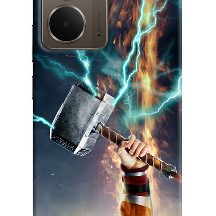 Thor Hammer Mjolnir Realme P3 Hard Case Back Cover by Casekaro