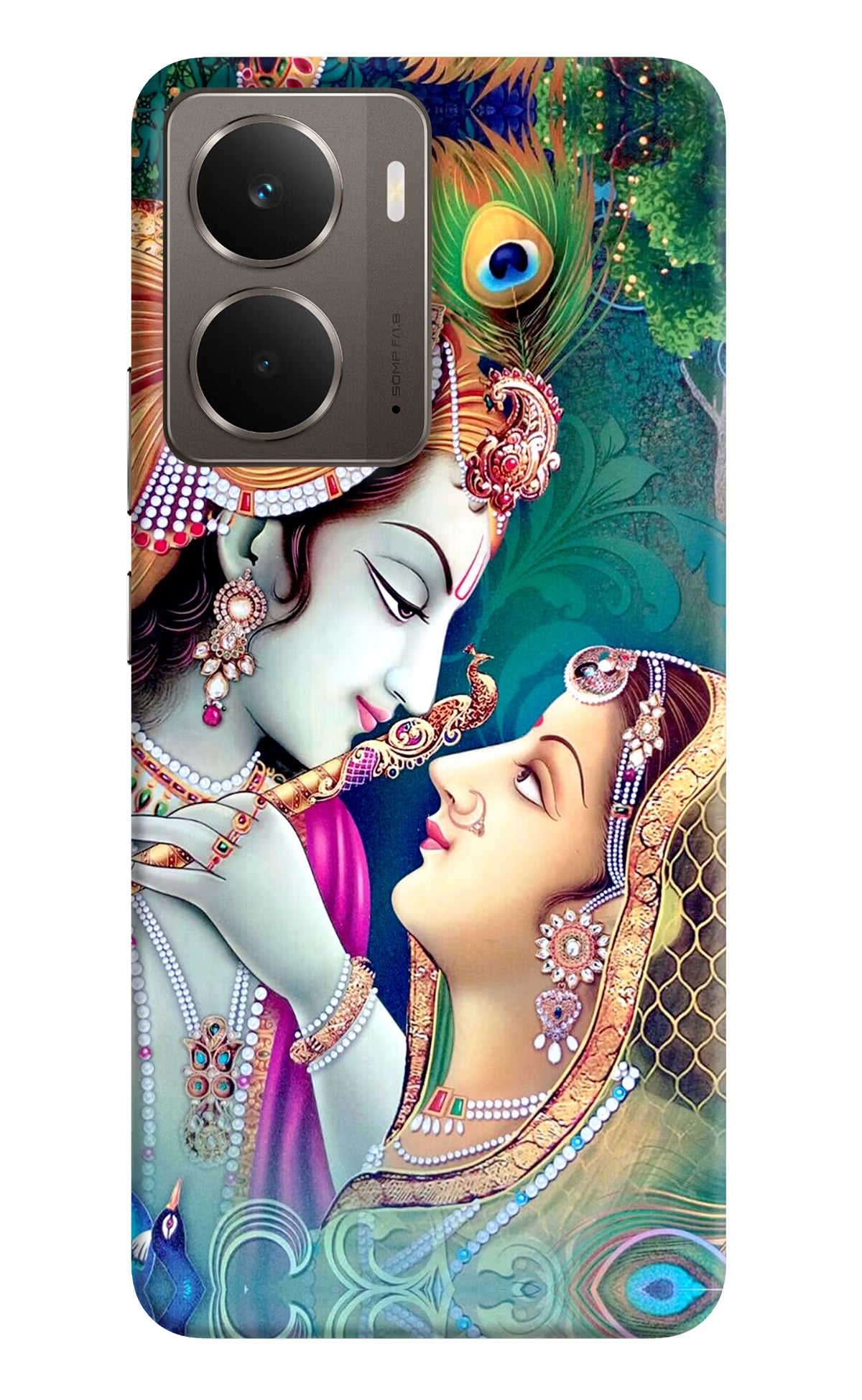 Lord Radha Krishna Realme P3 Hard Case Back Cover by Casekaro