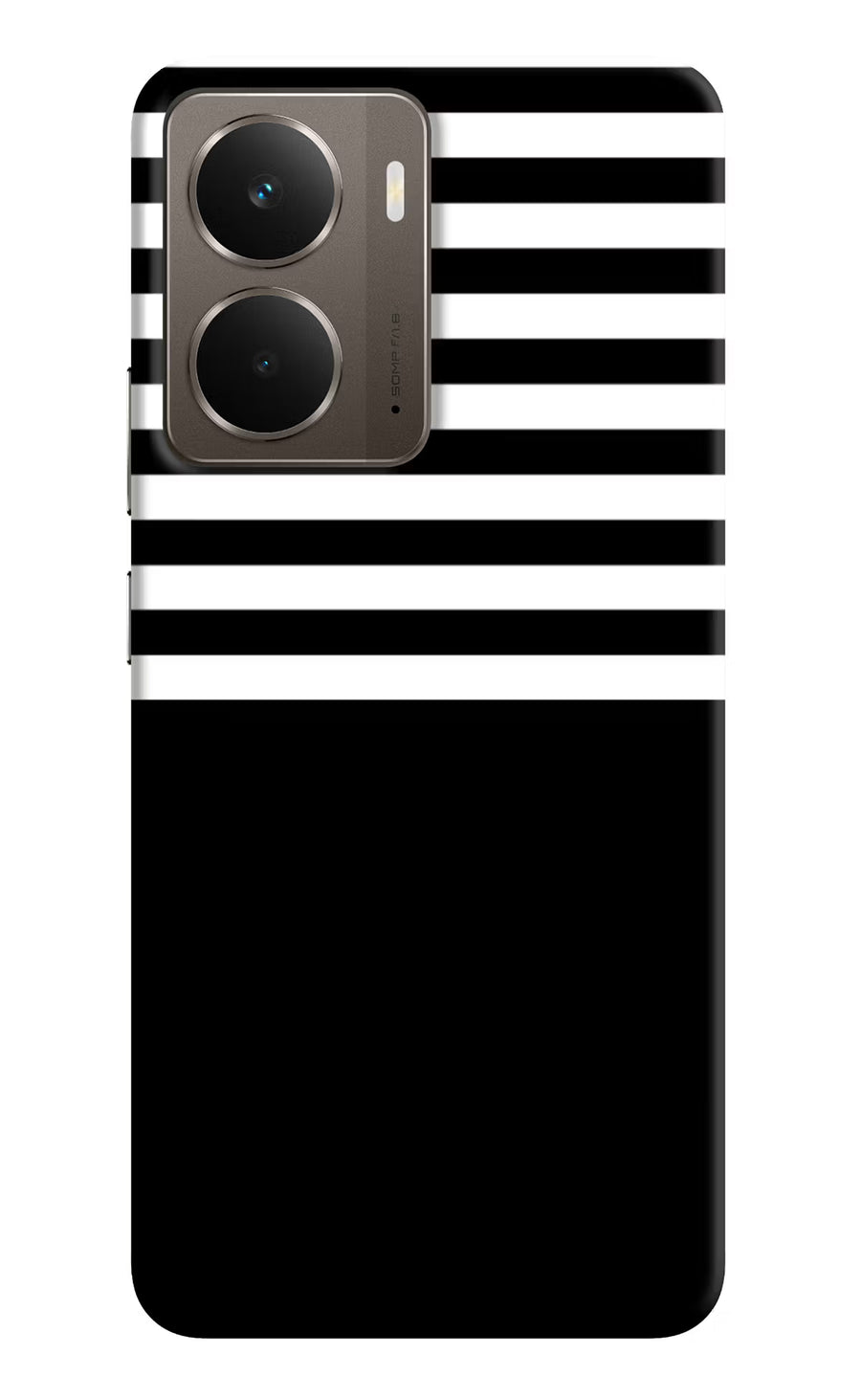 Black and White Print Realme P3 Back Cover, Hard case