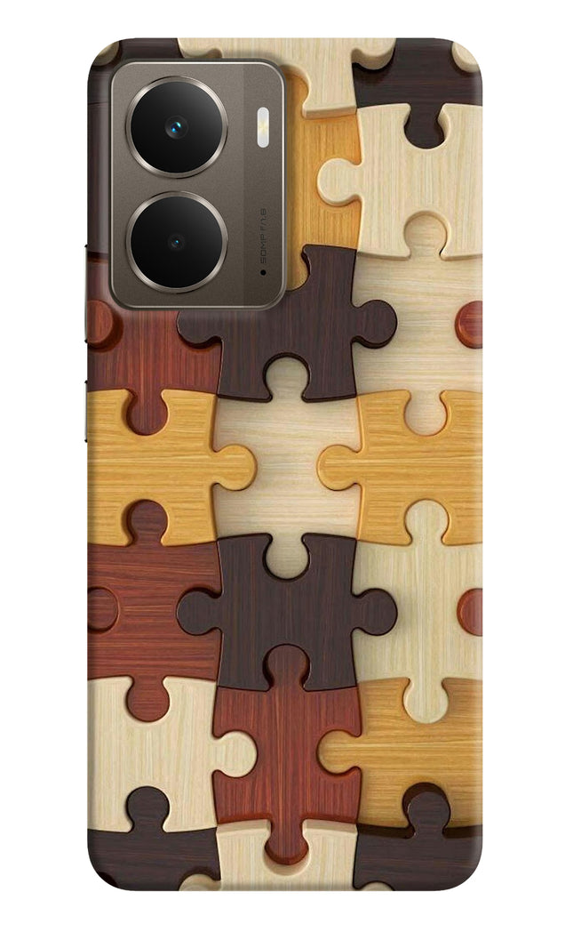 Wooden Puzzle Realme P3 Hard Case Back Cover by Casekaro