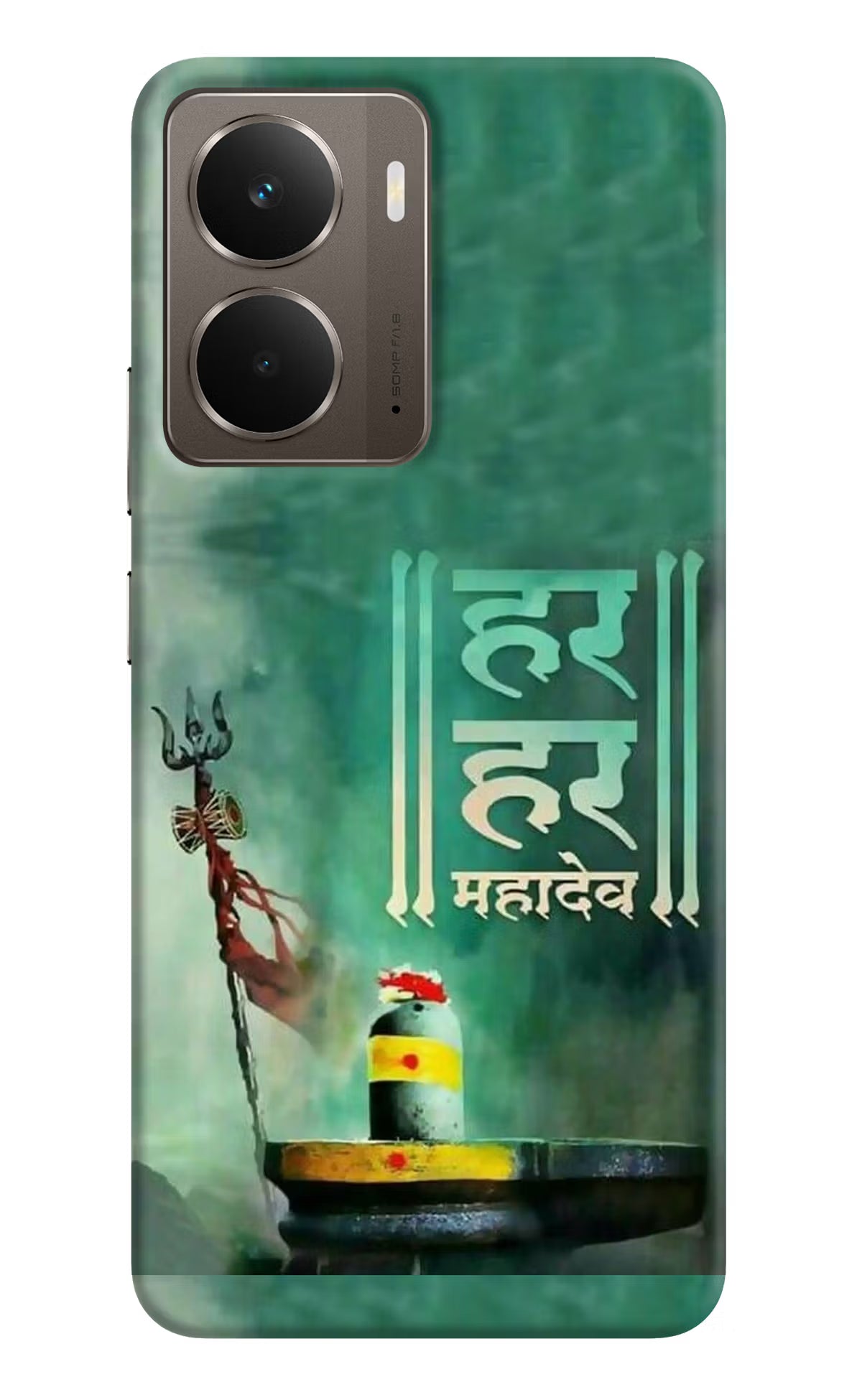 Har Har Mahadev Shivling Realme P3 Hard Case Back Cover by Casekaro