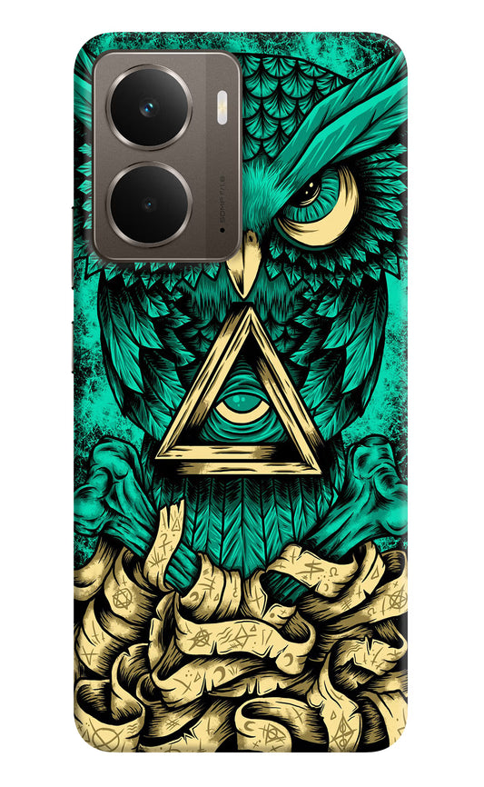 Green Owl Realme P3 Hard Case Back Cover by Casekaro