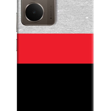 Tri Color Pattern Realme P3 Hard Case Back Cover by Casekaro