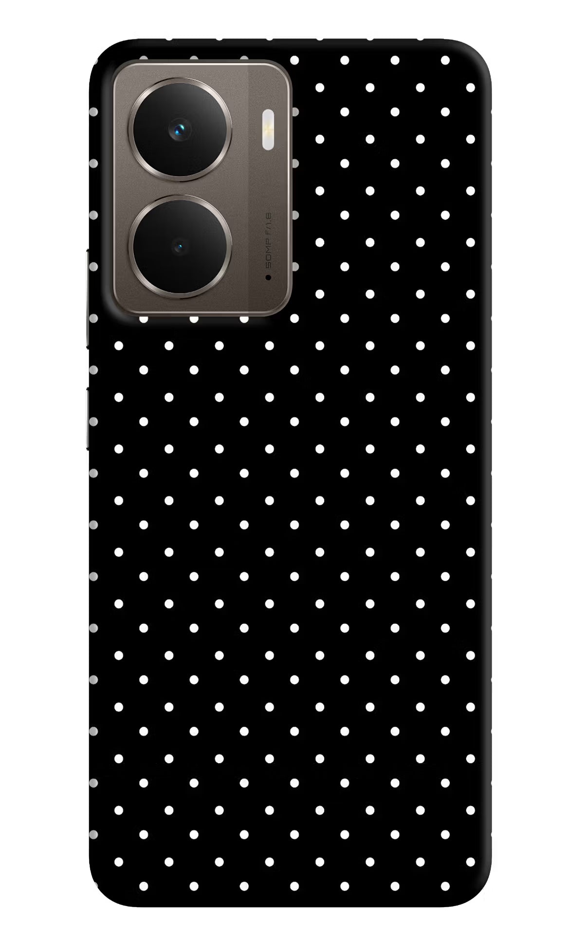 White Dots Realme P3 Hard Case Back Cover by Casekaro