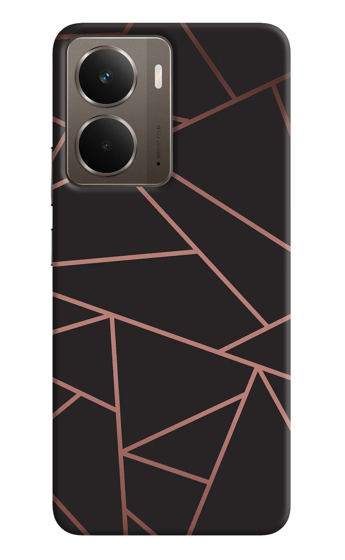 Geometric Pattern Realme P3 Hard Case Back Cover by Casekaro