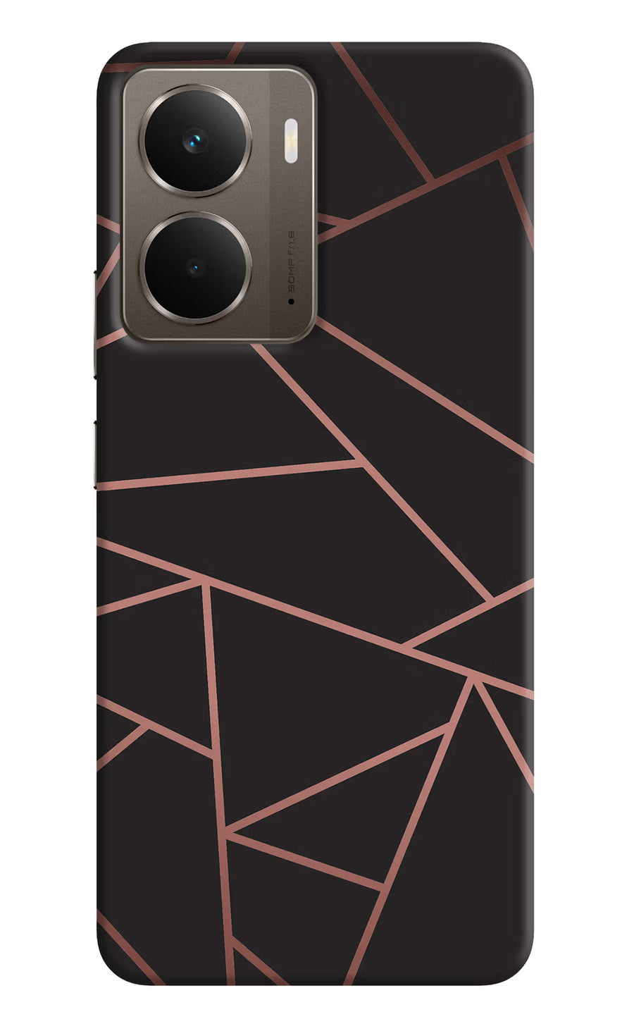 Geometric Pattern Realme P3 Back Cover, Hard case
