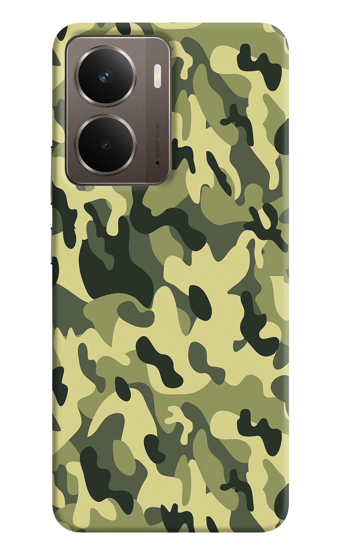 Camouflage Realme P3 Hard Case Back Cover by Casekaro