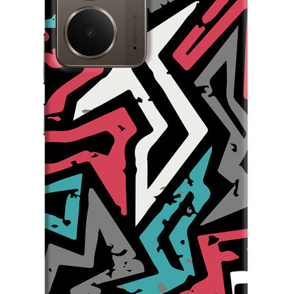 Geometric Graffiti Realme P3 Hard Case Back Cover by Casekaro