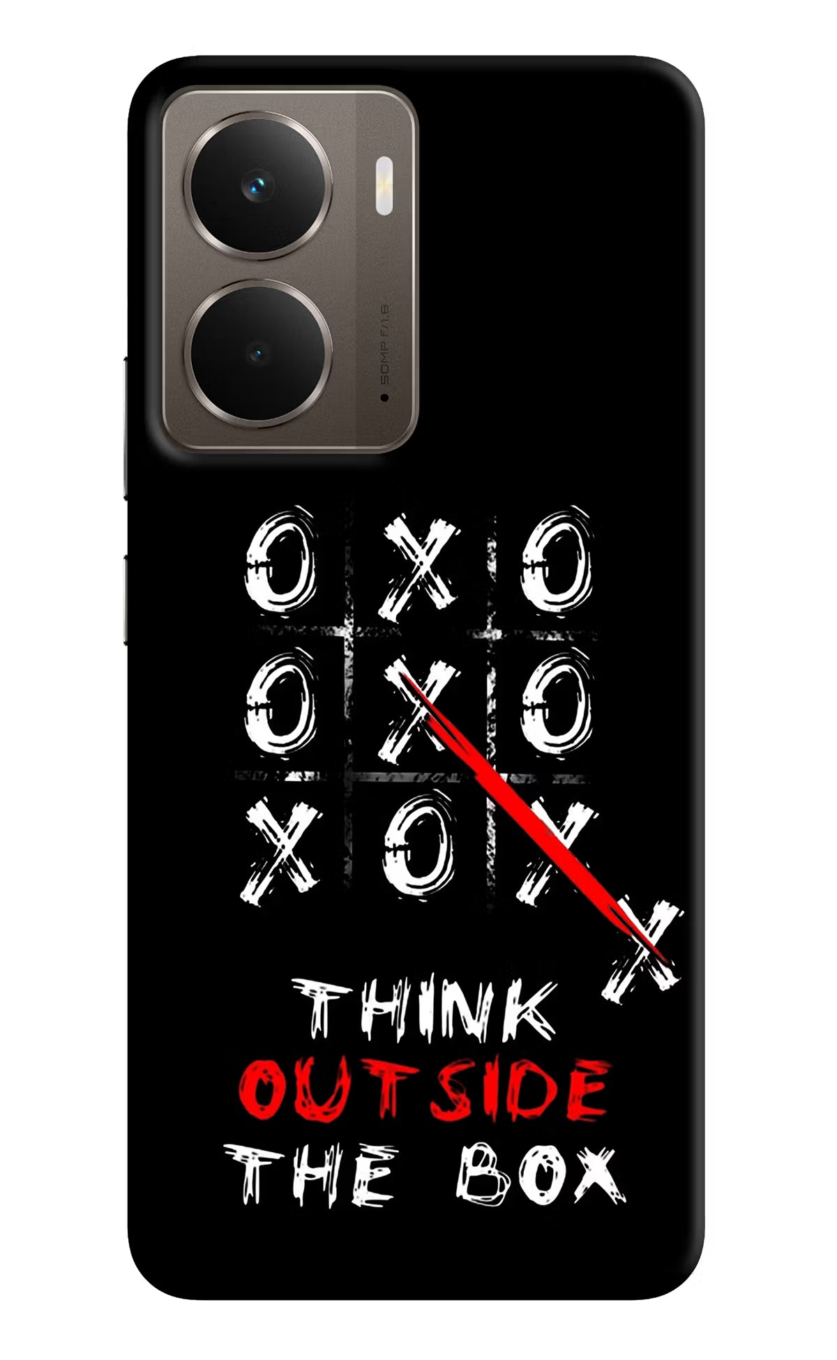 Think out of the BOX Realme P3 Hard Case Back Cover by Casekaro