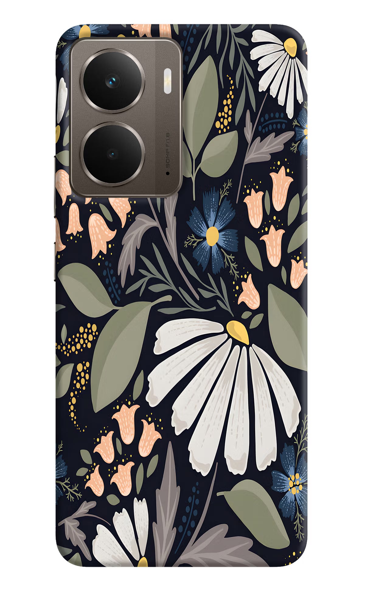 Flowers Art Realme P3 Hard Case Back Cover by Casekaro