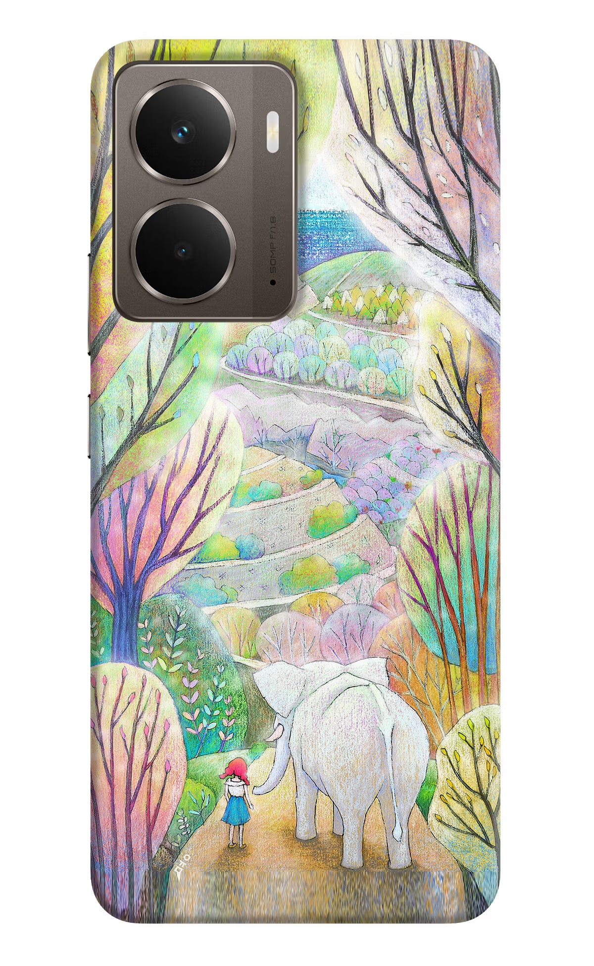 Nature Painting Realme P3 Hard Case Back Cover by Casekaro