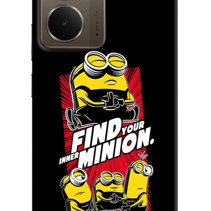 Find your inner Minion Realme P3 Hard Case Back Cover by Casekaro