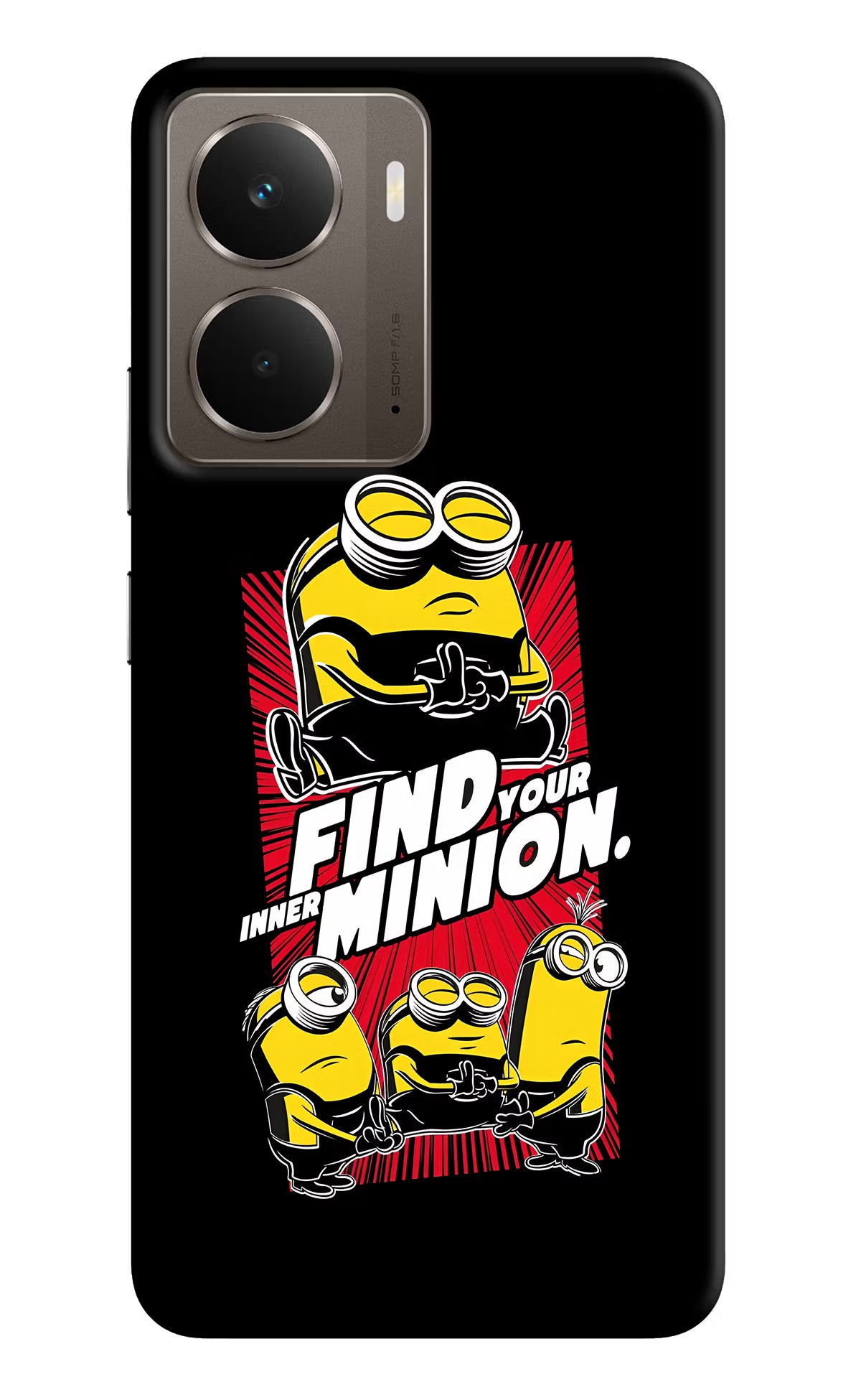 Find your inner Minion Realme P3 Hard Case Back Cover by Casekaro