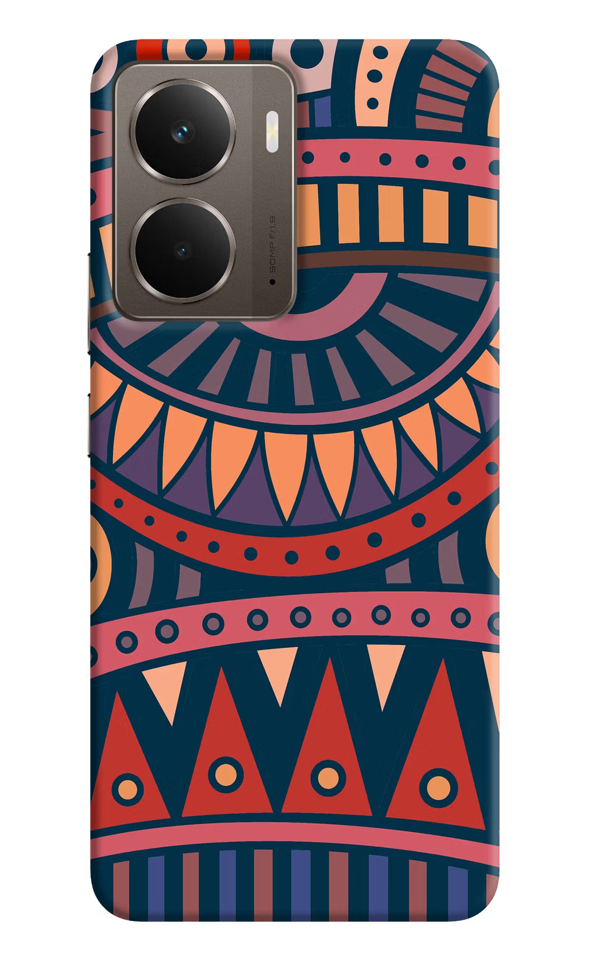 African Culture Design Realme P3 Hard Case Back Cover by Casekaro