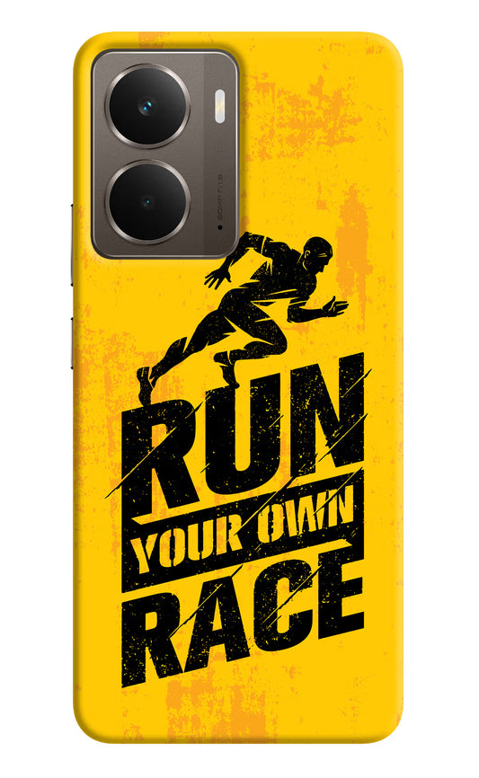 Run Your Own Race Realme P3 Hard Case Back Cover by Casekaro
