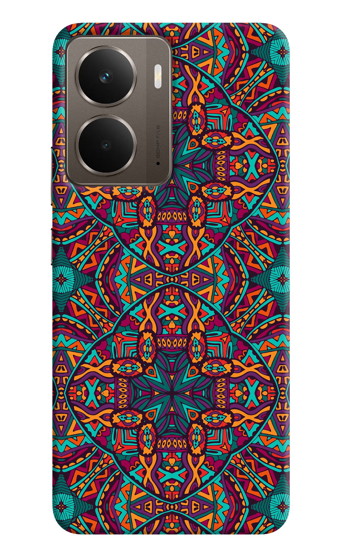 Colour Mandala Realme P3 Hard Case Back Cover by Casekaro