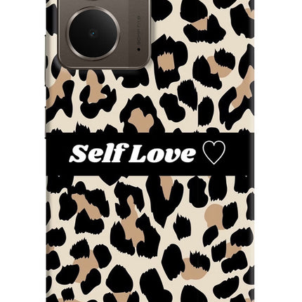 Leopard Print Self Love Realme P3 Hard Case Back Cover by Casekaro