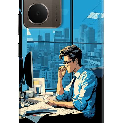 Focused Hustler (AI Generated) Realme P3 Hard Case Back Cover by Casekaro