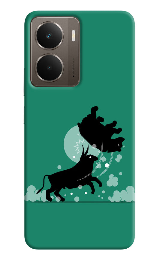 Bull Conqueror Realme P3 Hard Case Back Cover by Casekaro